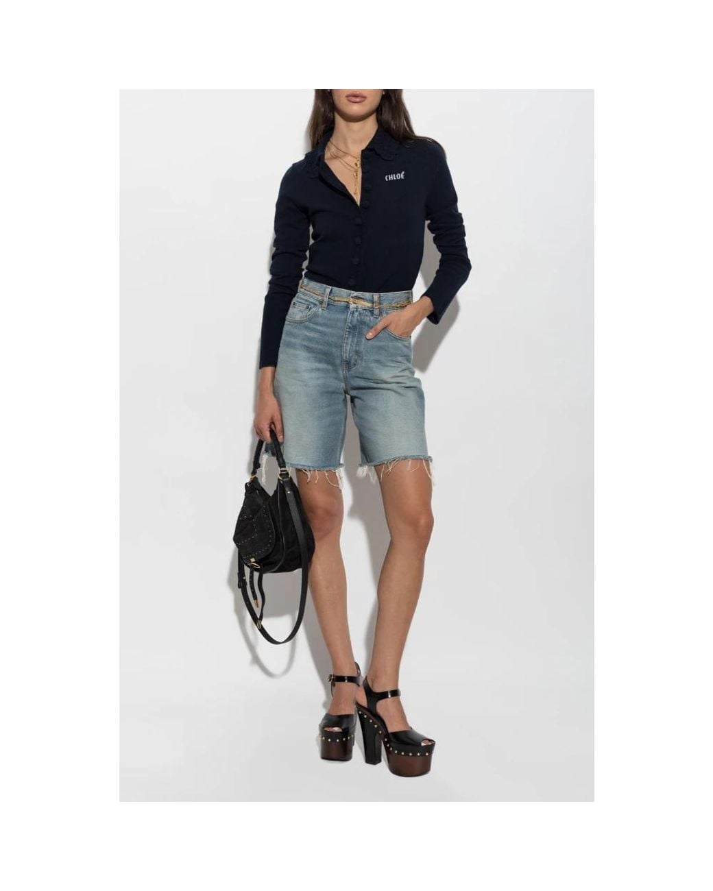 Chloé Blue Cardigans