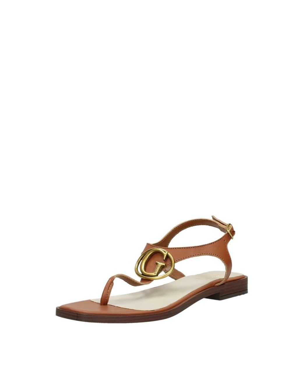 Guess Brown Miry Flache Sandalen