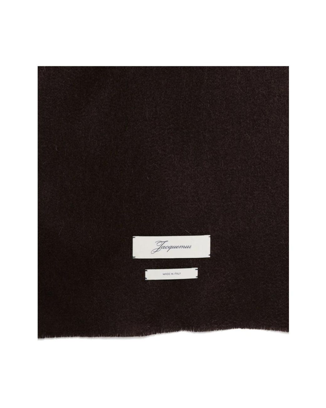 Jacquemus Brown Cachemiro Scarf