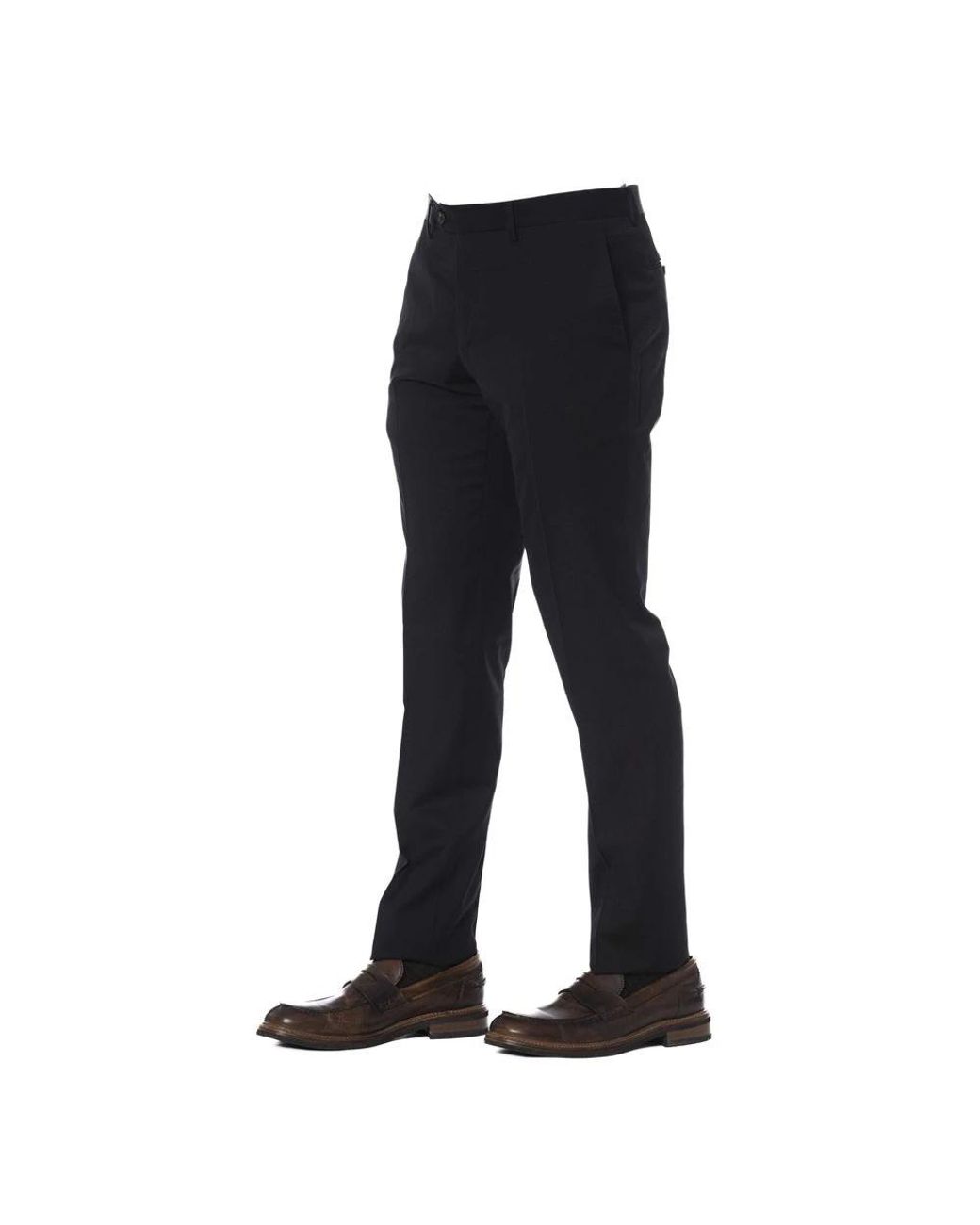 Trussardi Black Suit Trousers for men