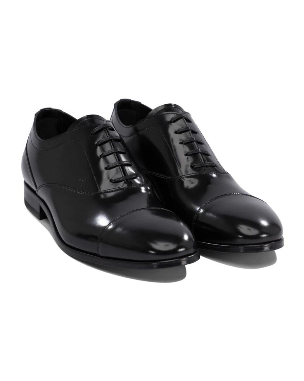 Fabi Black Dress Shoes for men