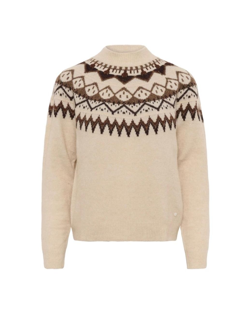 Cream Natural Strickware