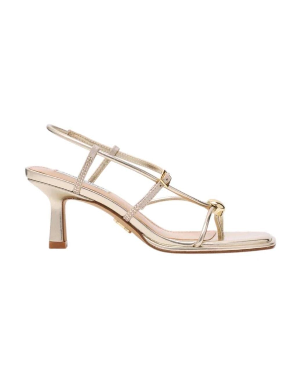 Steve Madden Metallic High Heel Sandals