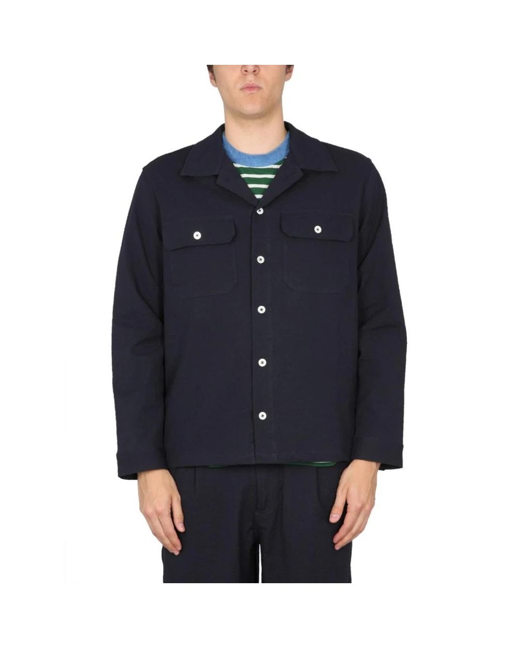 Howlin' By Morrison Blue Casual Shirts for men