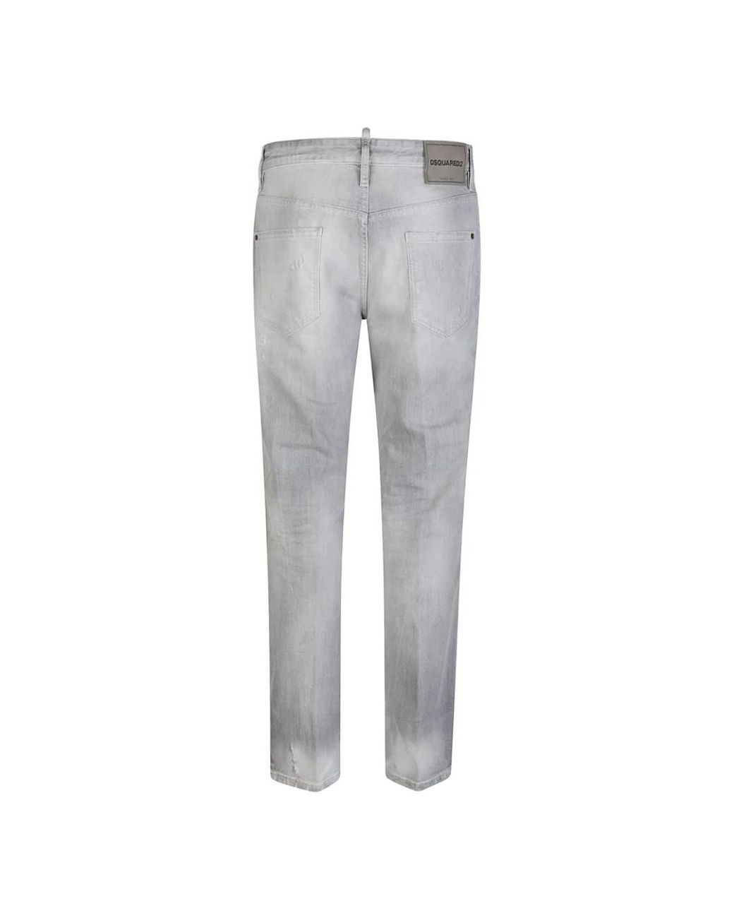 DSquared² Gray Slim Fit Jeans for men