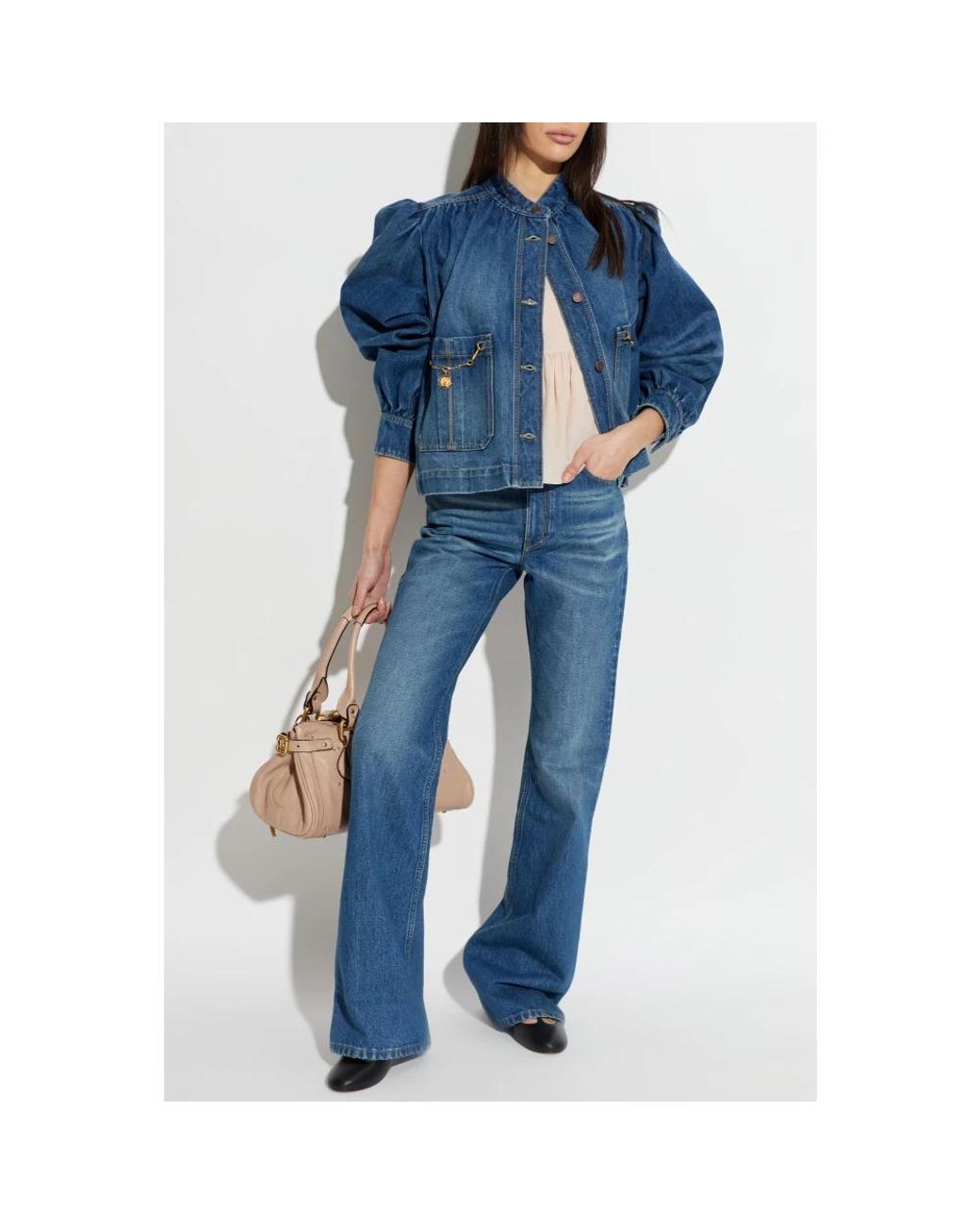 Flared Jeans Chloé en coloris Blue