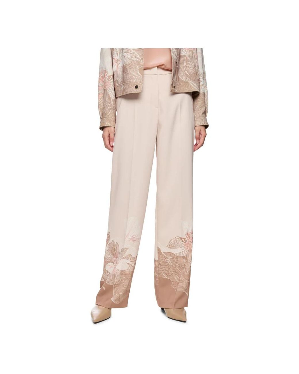 Marc Cain Natural Wide Trousers