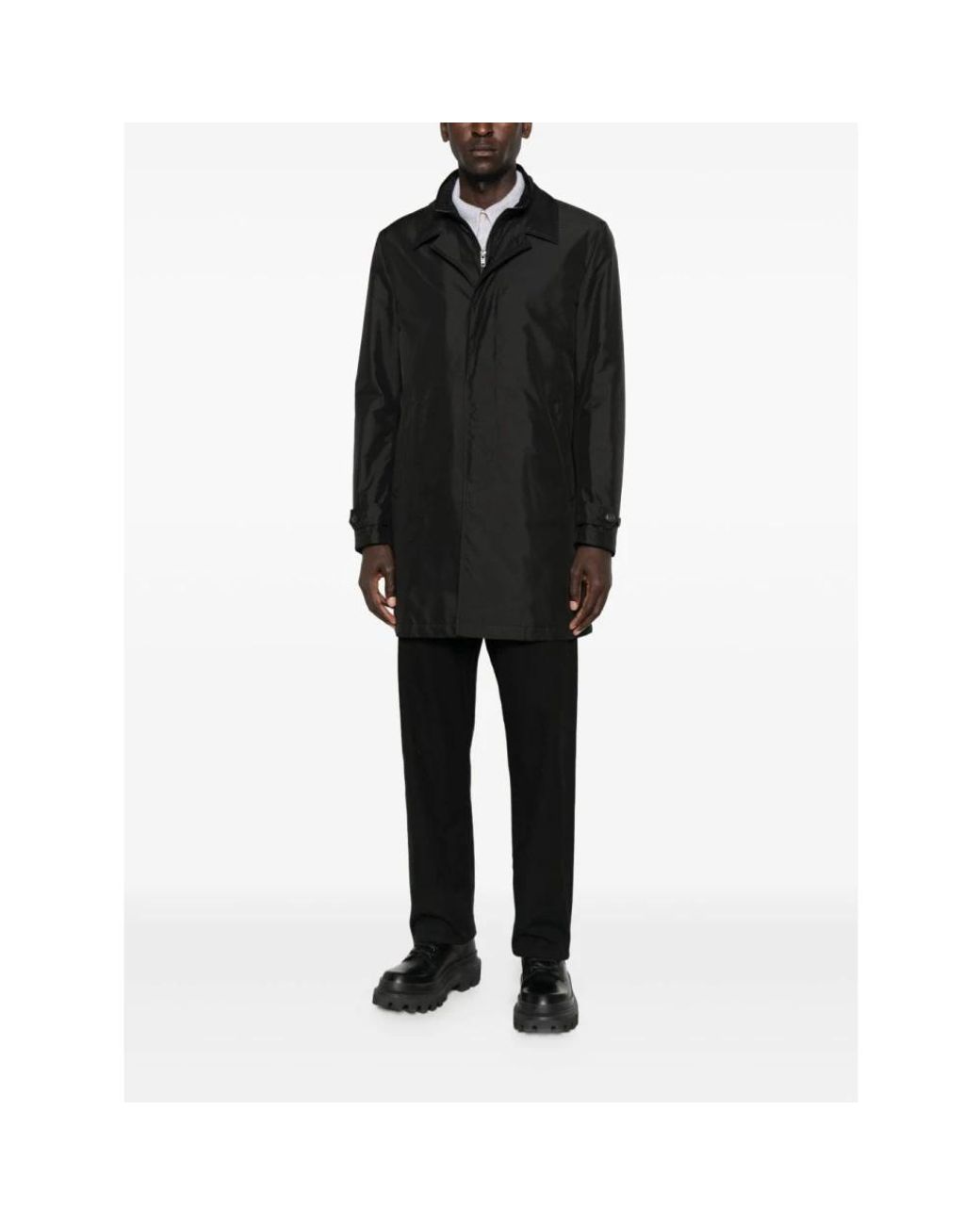 Fay Black Parkas for men