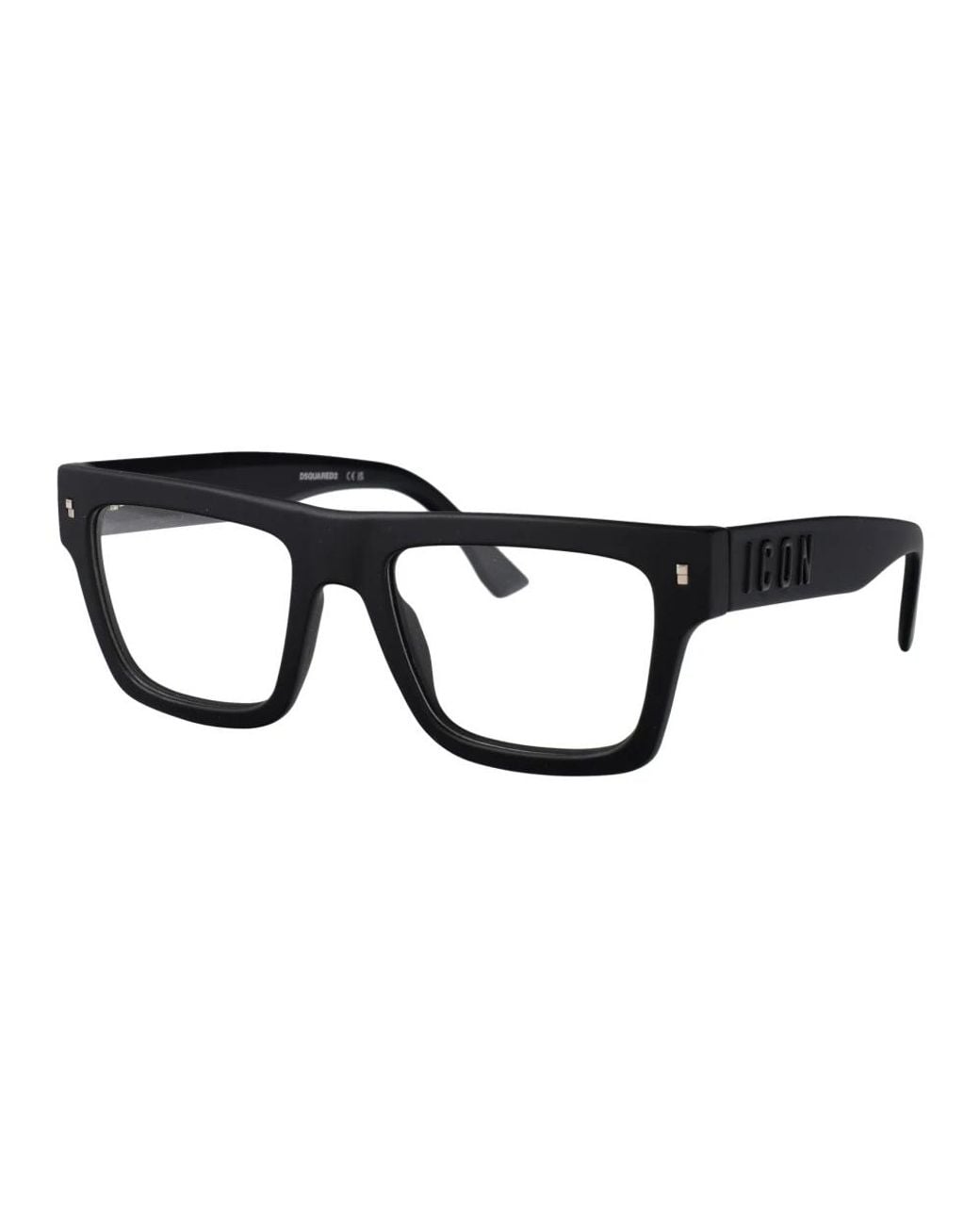 DSquared² Black Glasses for men