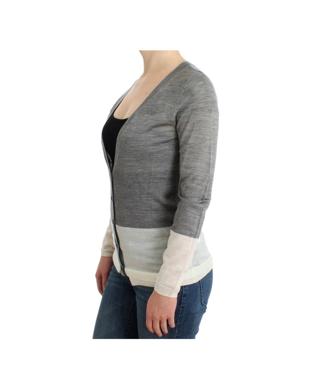 CoSTUME NATIONAL Gray Cardigans