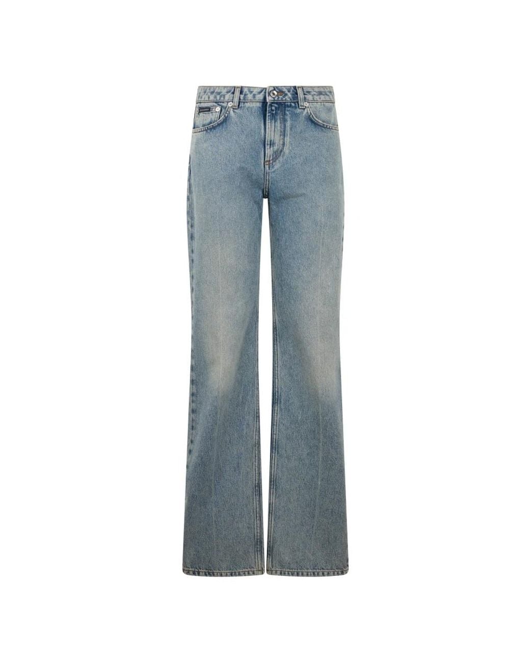 Dolce & Gabbana Blue Flare Jeans