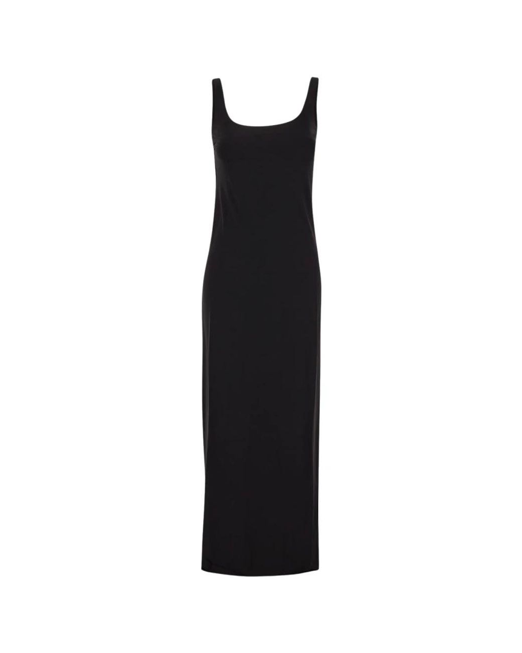 Midi Dresses Fisico en coloris Black