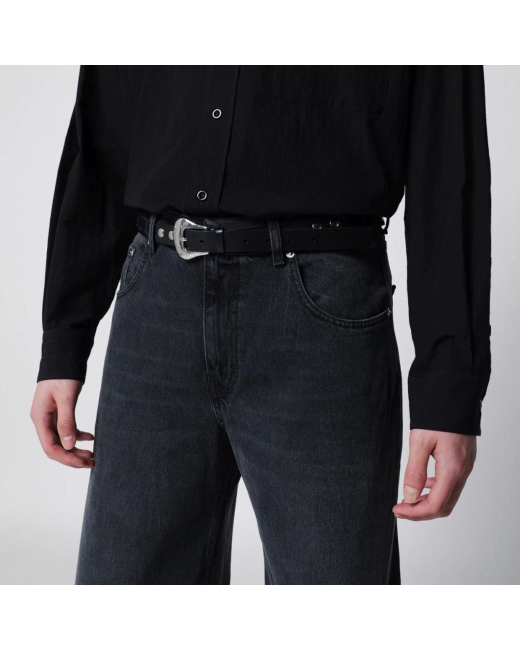 NAMACHEKO Black Belts for men