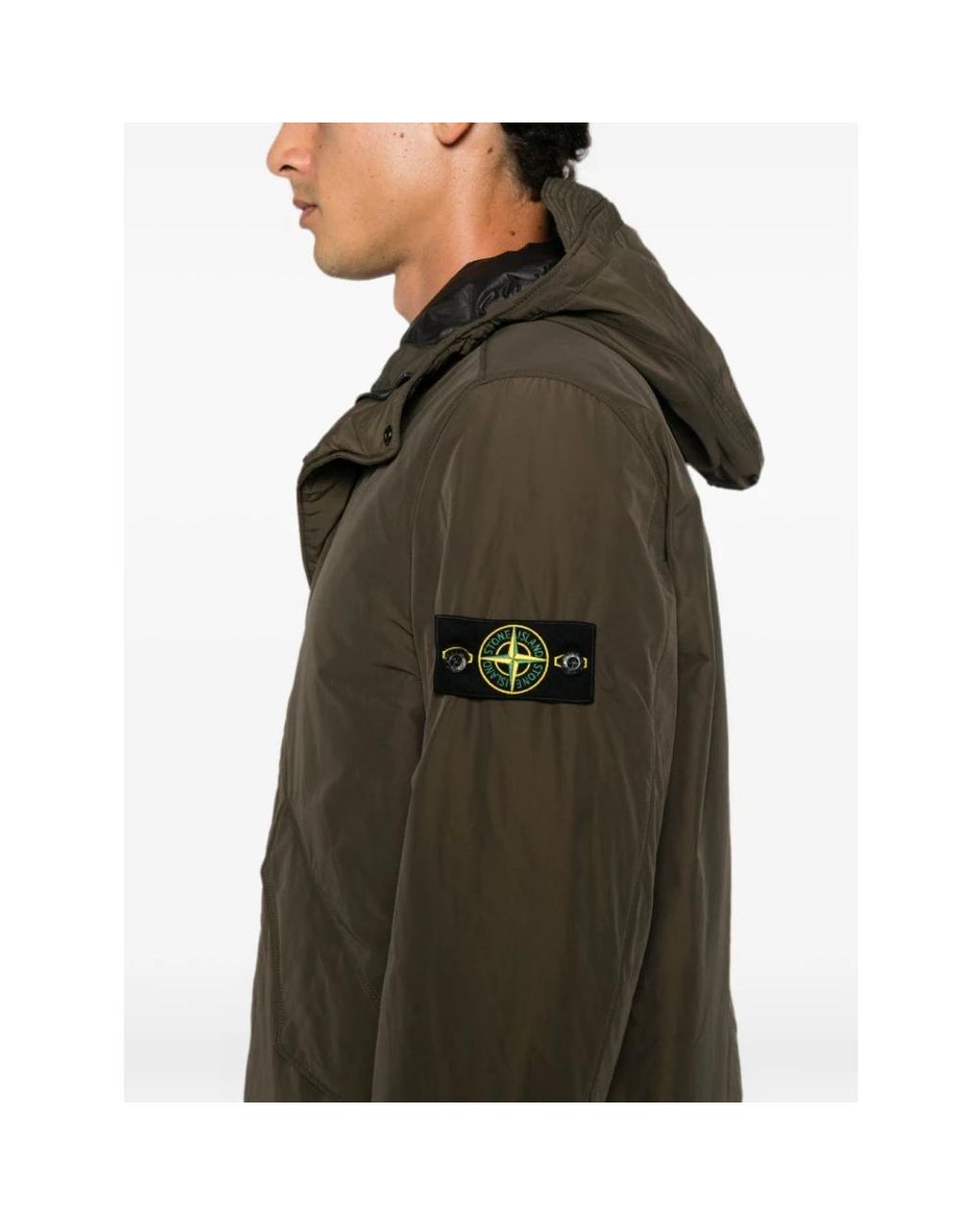 Stone Island Green Light Jackets for men