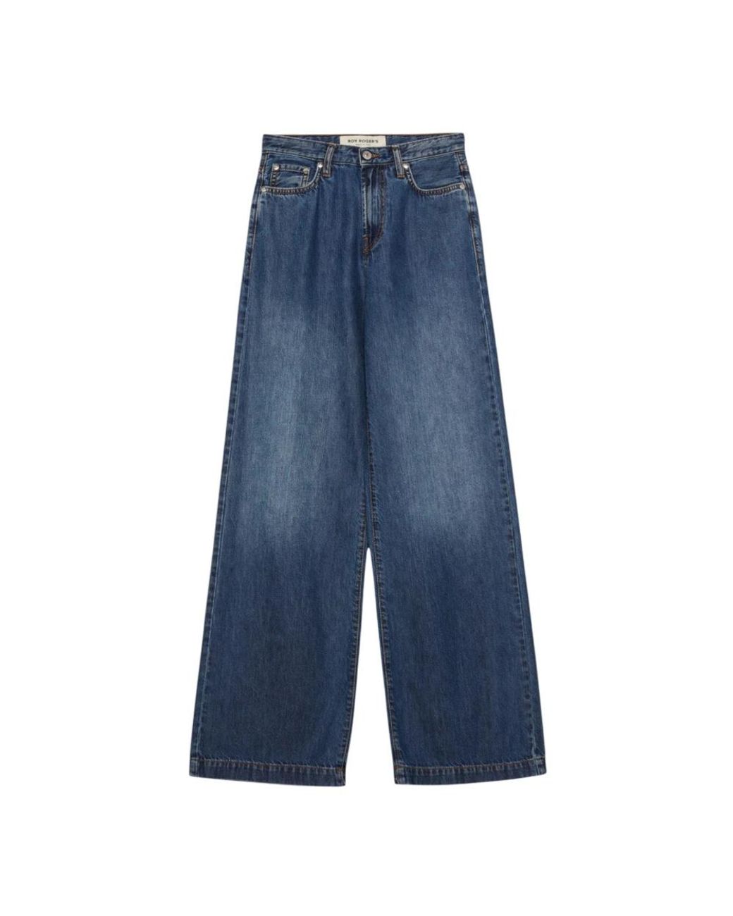 Roy Rogers Jeans ,Blauw ,Denim Denim Broek Voor Vrouwen in het Blue
