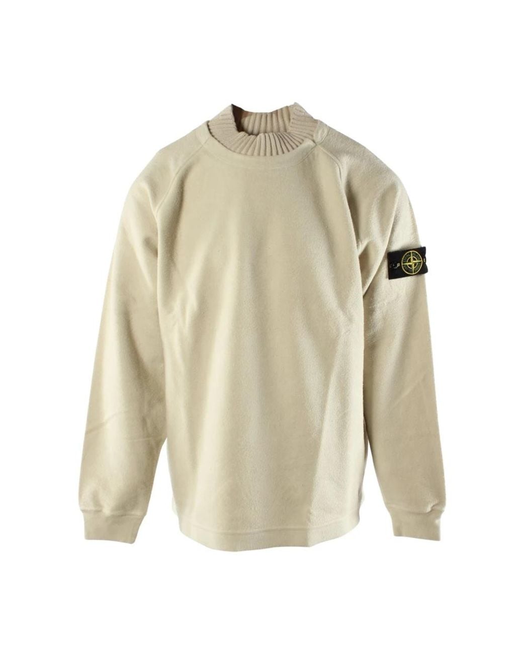 Stone Island White Sweatshirts for men