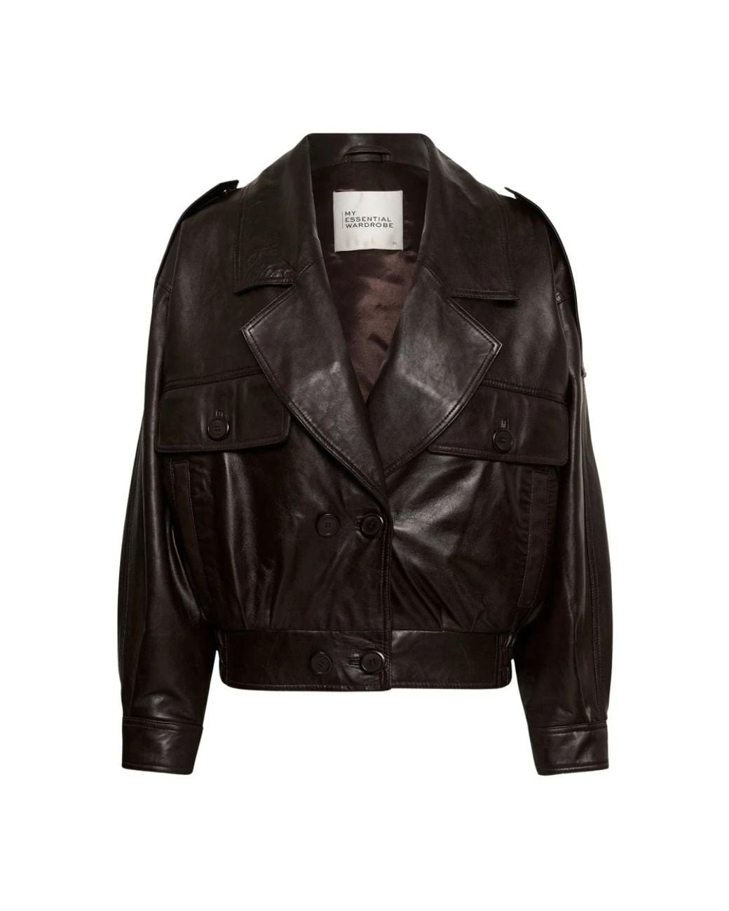 My Essential Wardrobe Black Leather Jackets