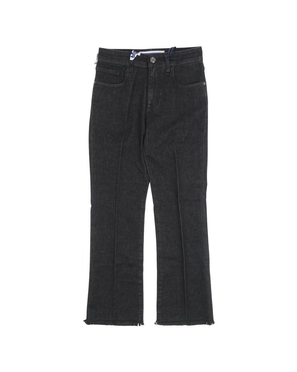 Jacob Cohen Gray Wide Jeans