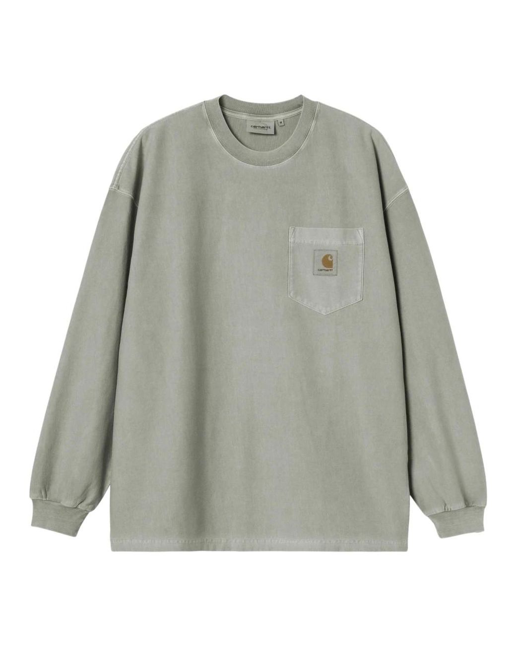 Carhartt Gray Long Sleeve T-Shirts for men