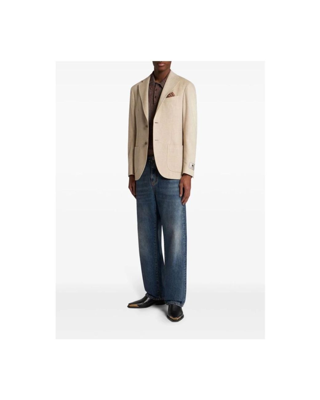 Etro Natural Blazers for men