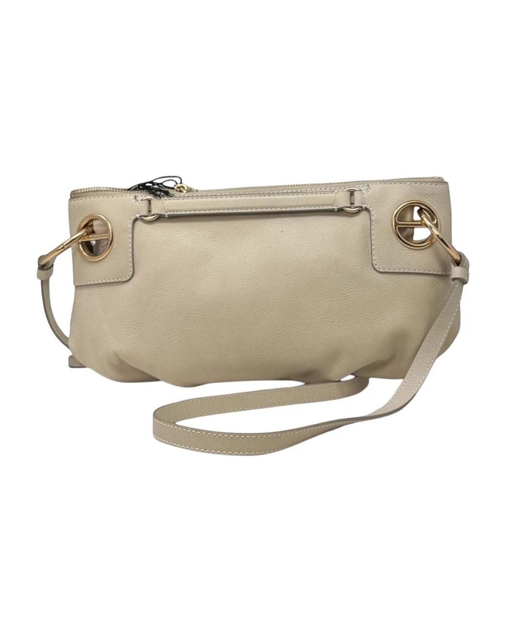 Borbonese Borsa London Crossover in het Natural