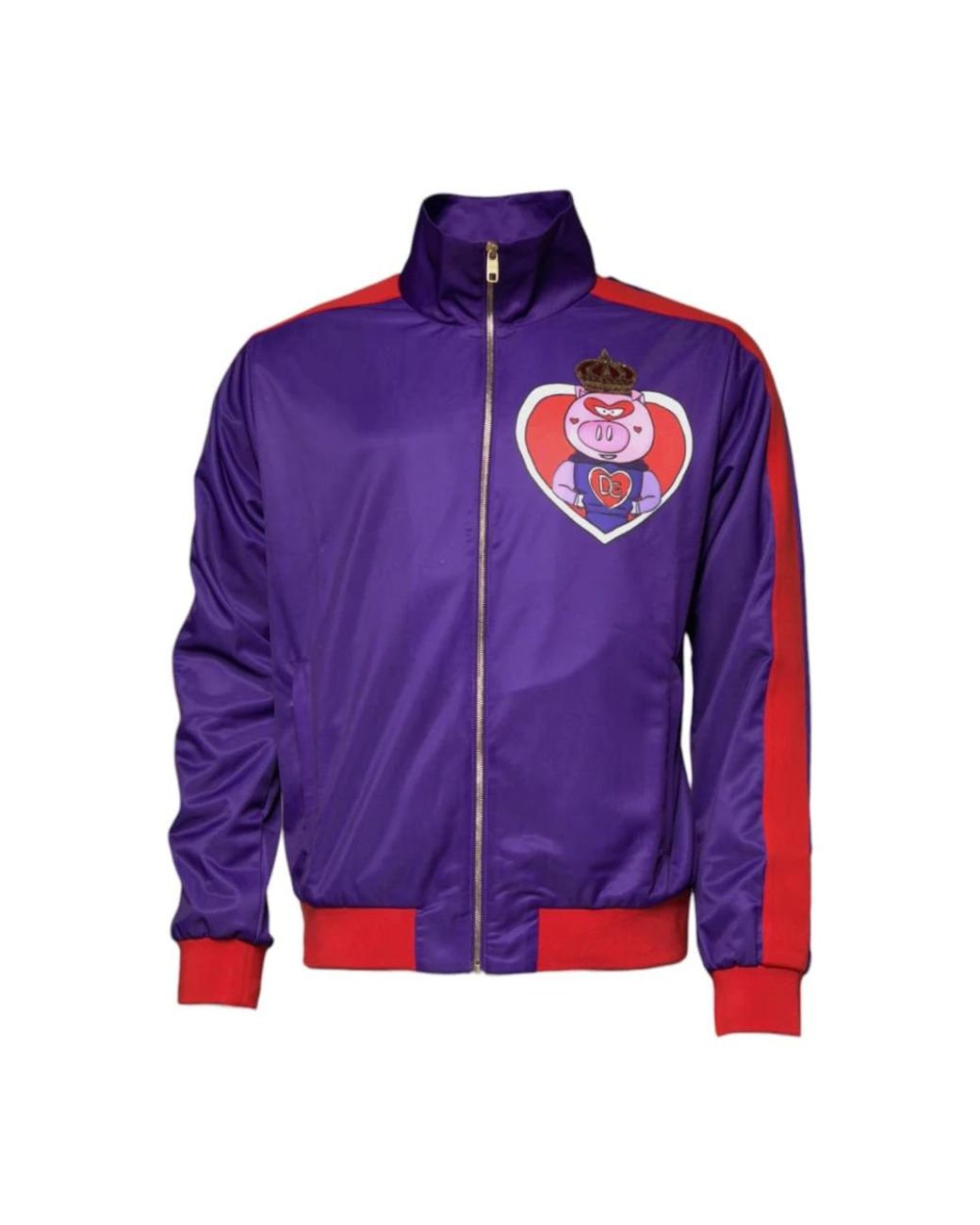 Dolce & Gabbana Purple Zip-Throughs for men