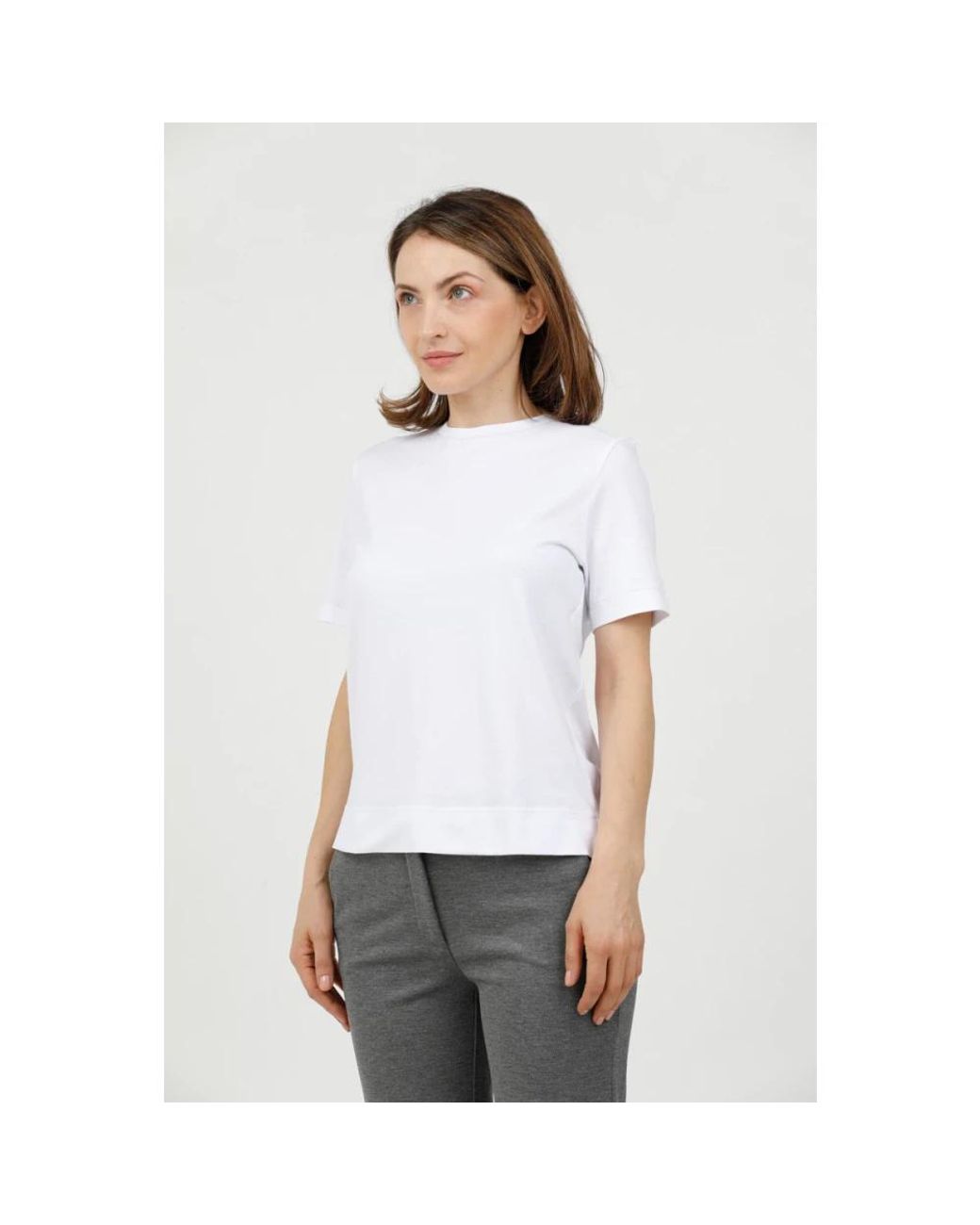 Gran Sasso White T-Shirts