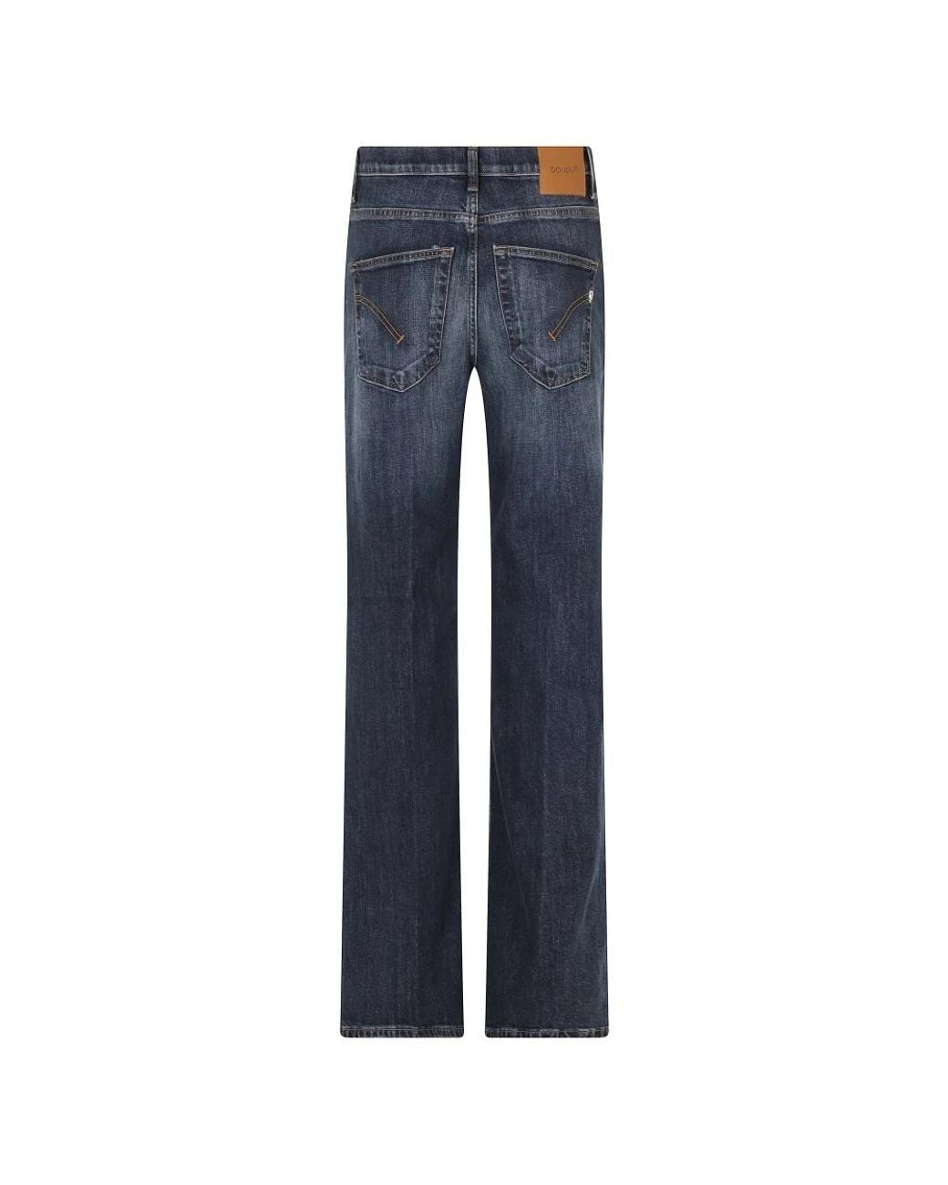 Dondup Blue Loose Fit Jeans