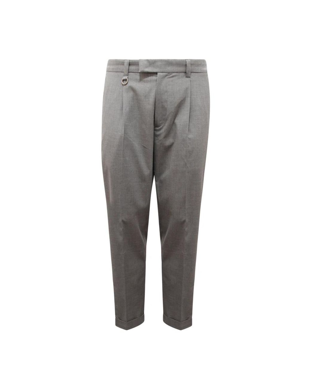 Paolo Pecora Gray Chinos for men