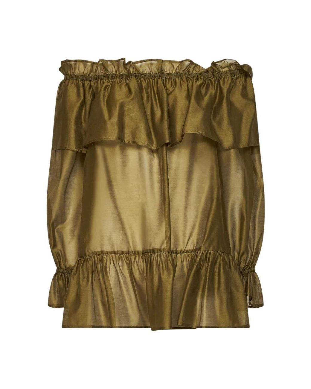 Blanca Vita Green Blouses