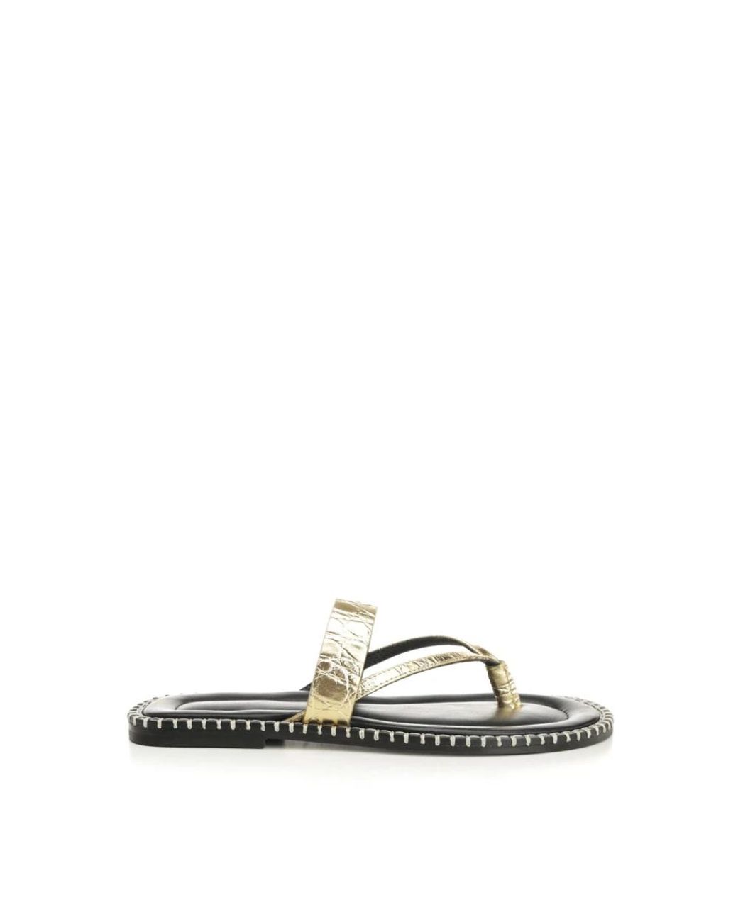 Dries Van Noten Natural Flip Flops