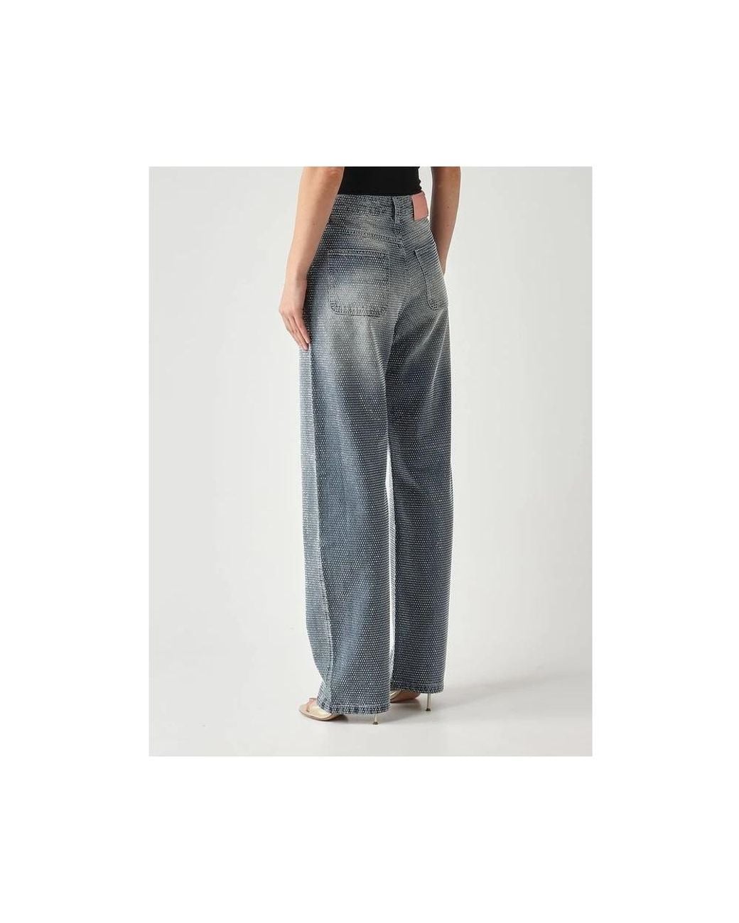 Twentyfourhaitch Blue Loose Fit Jeans