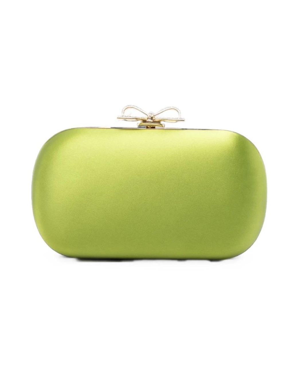 Self-Portrait Green Clutches