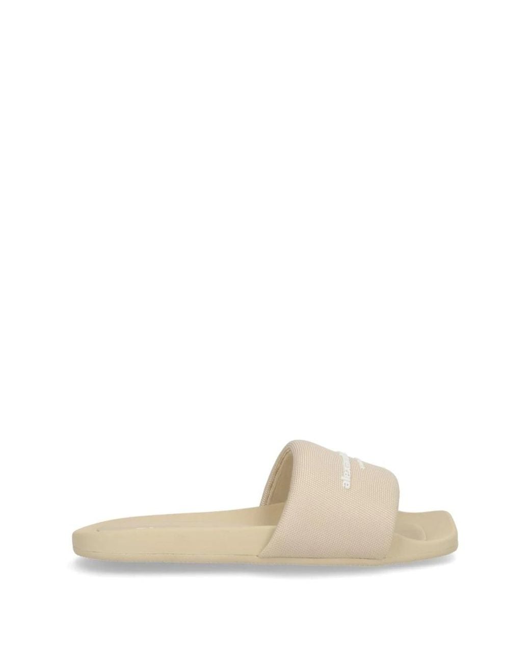 Alexander Wang Pool Slide in het Natural