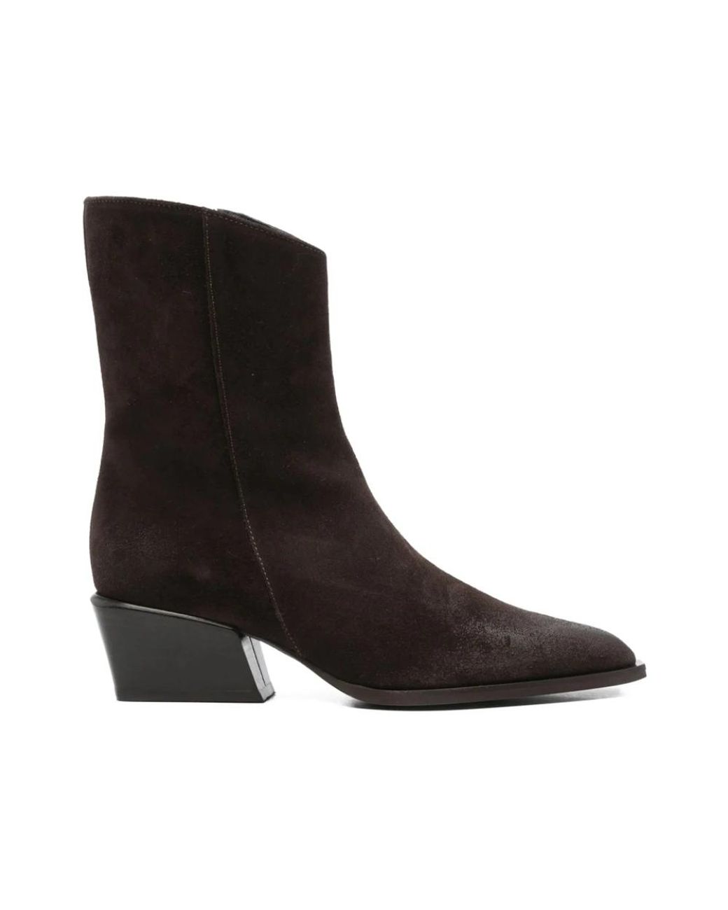 Poeve Brown Cowboy & Biker Boots