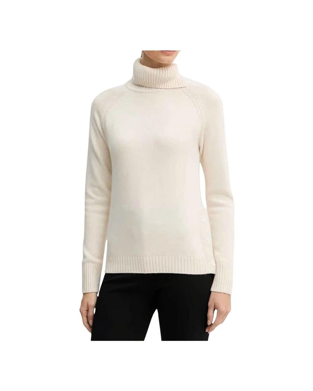 Silvian Heach Truien & Vesten ,Wit ,Nylon Diouf Sweater in het White