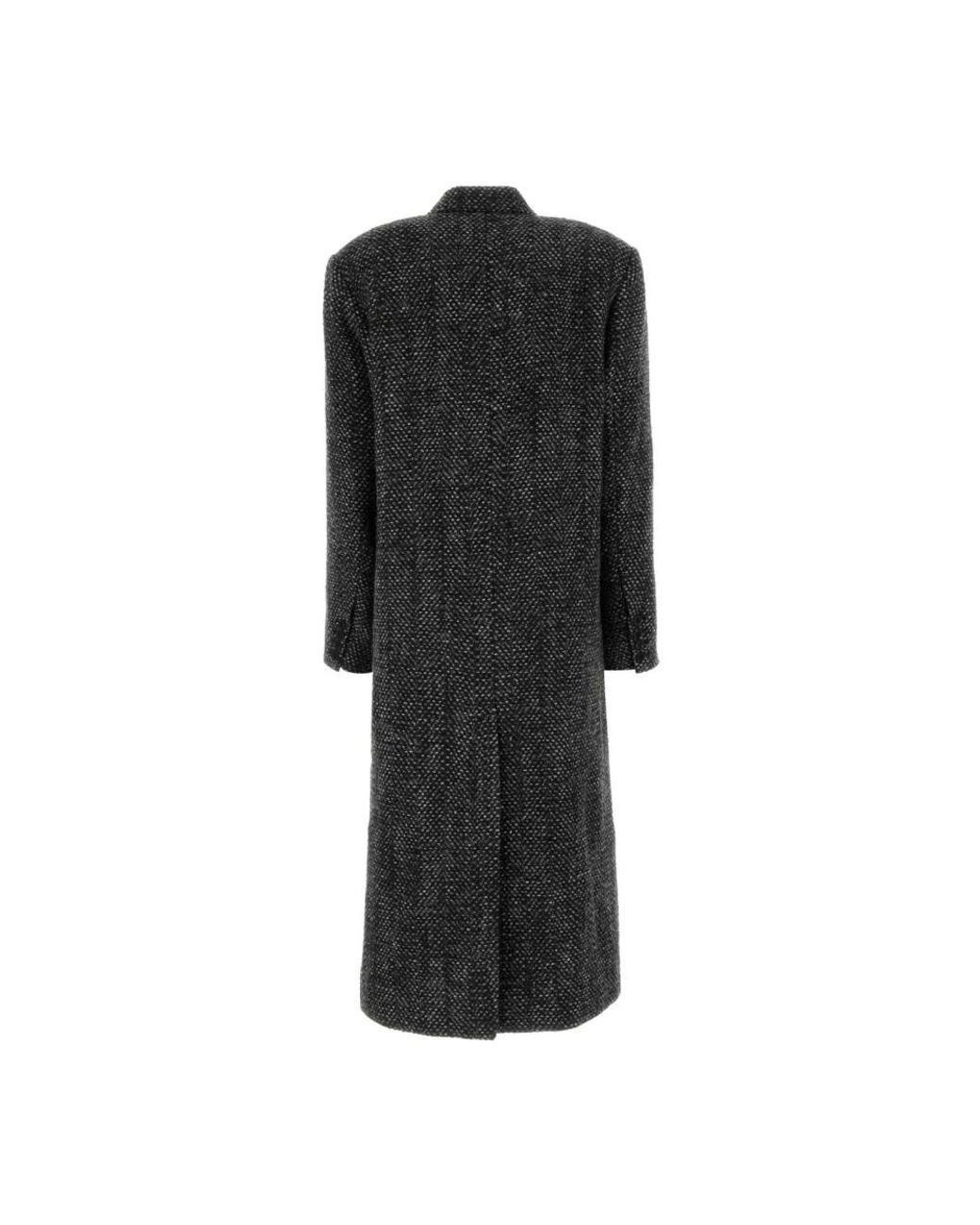 Isabel Marant Black Double-Breasted Coats