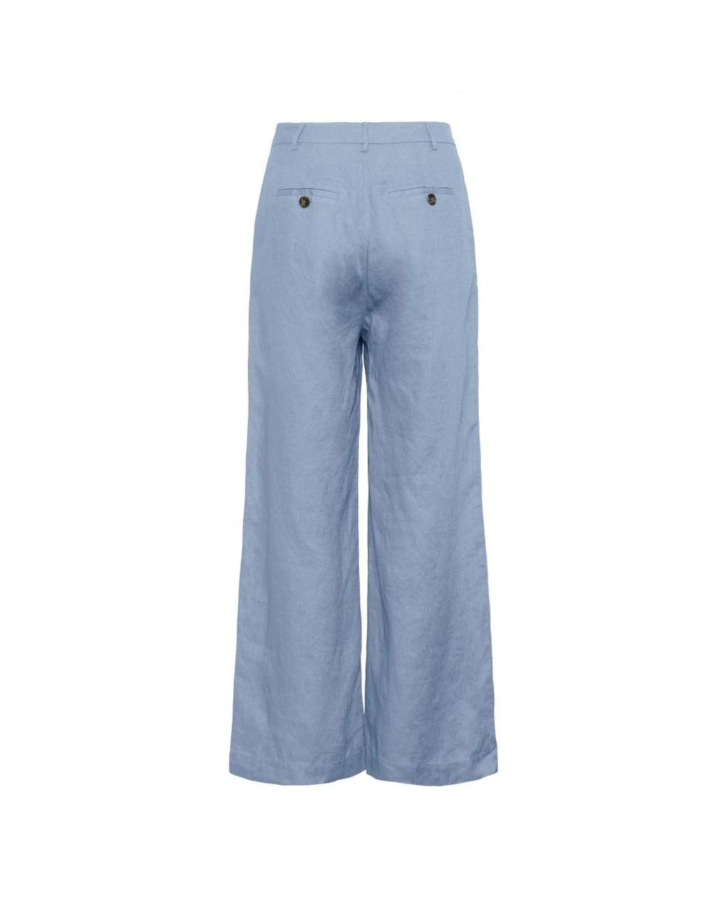 Part Two Blue Wide Trousers