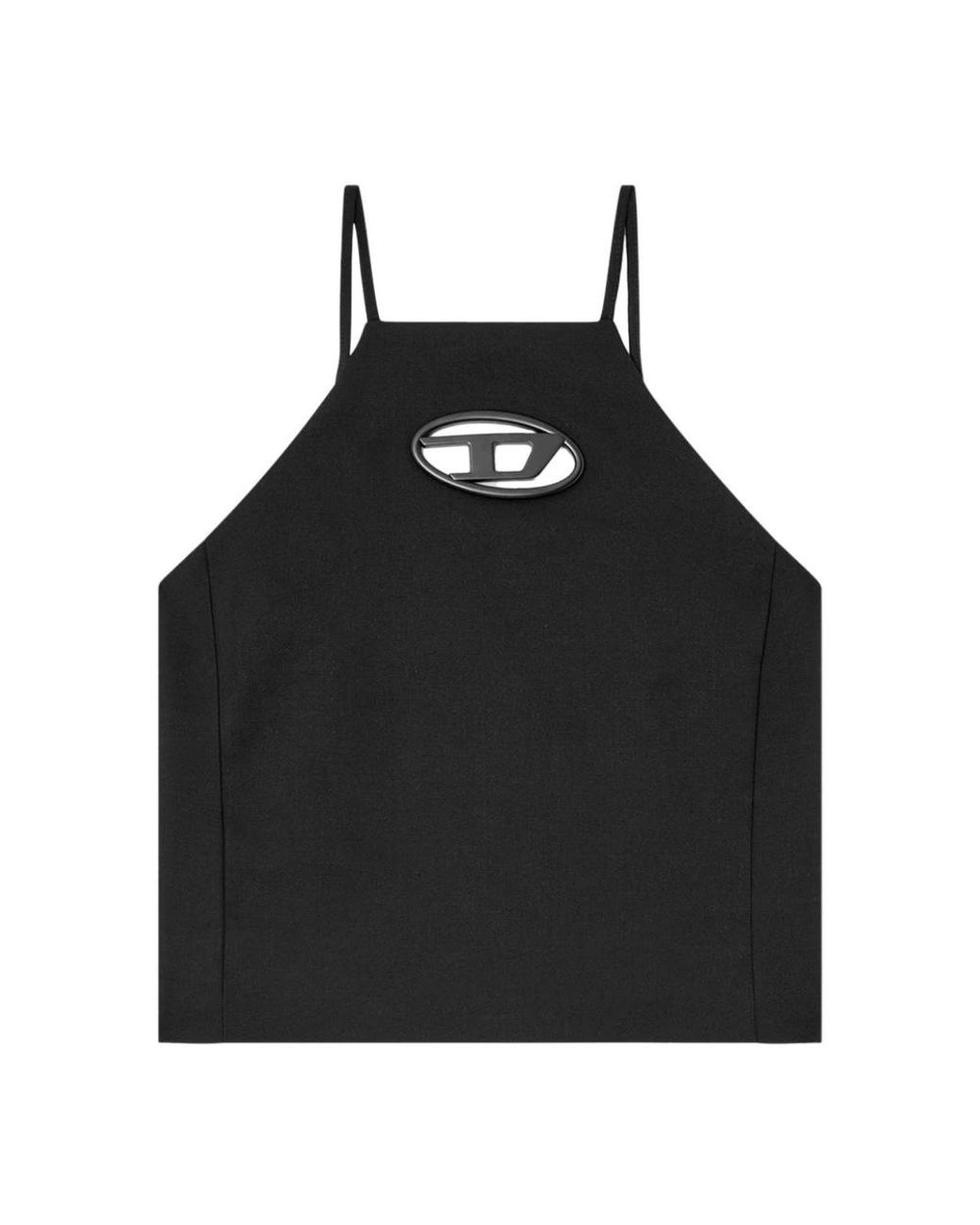 DIESEL Black Sleeveless Tops