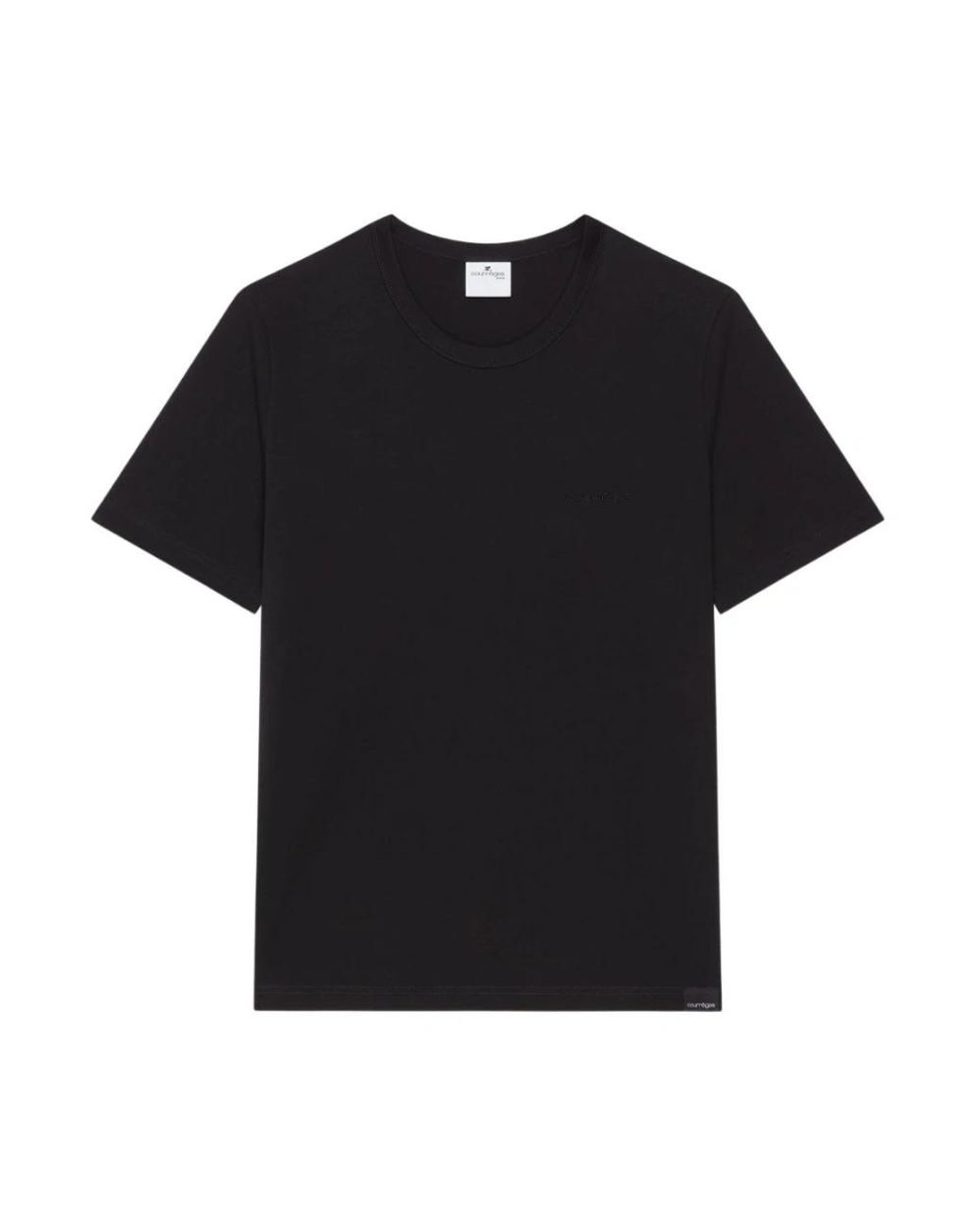 Courreges Tops ,Zwart ,Katoen Oversized T-Shirt in het Black voor heren
