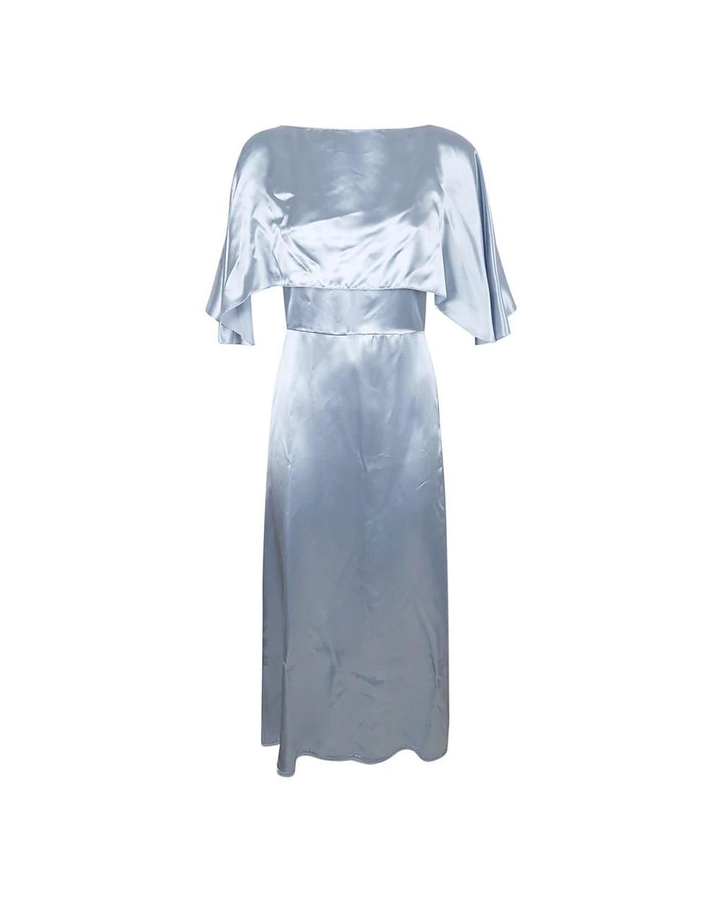 Fabiana Filippi Blue Maxi Dresses