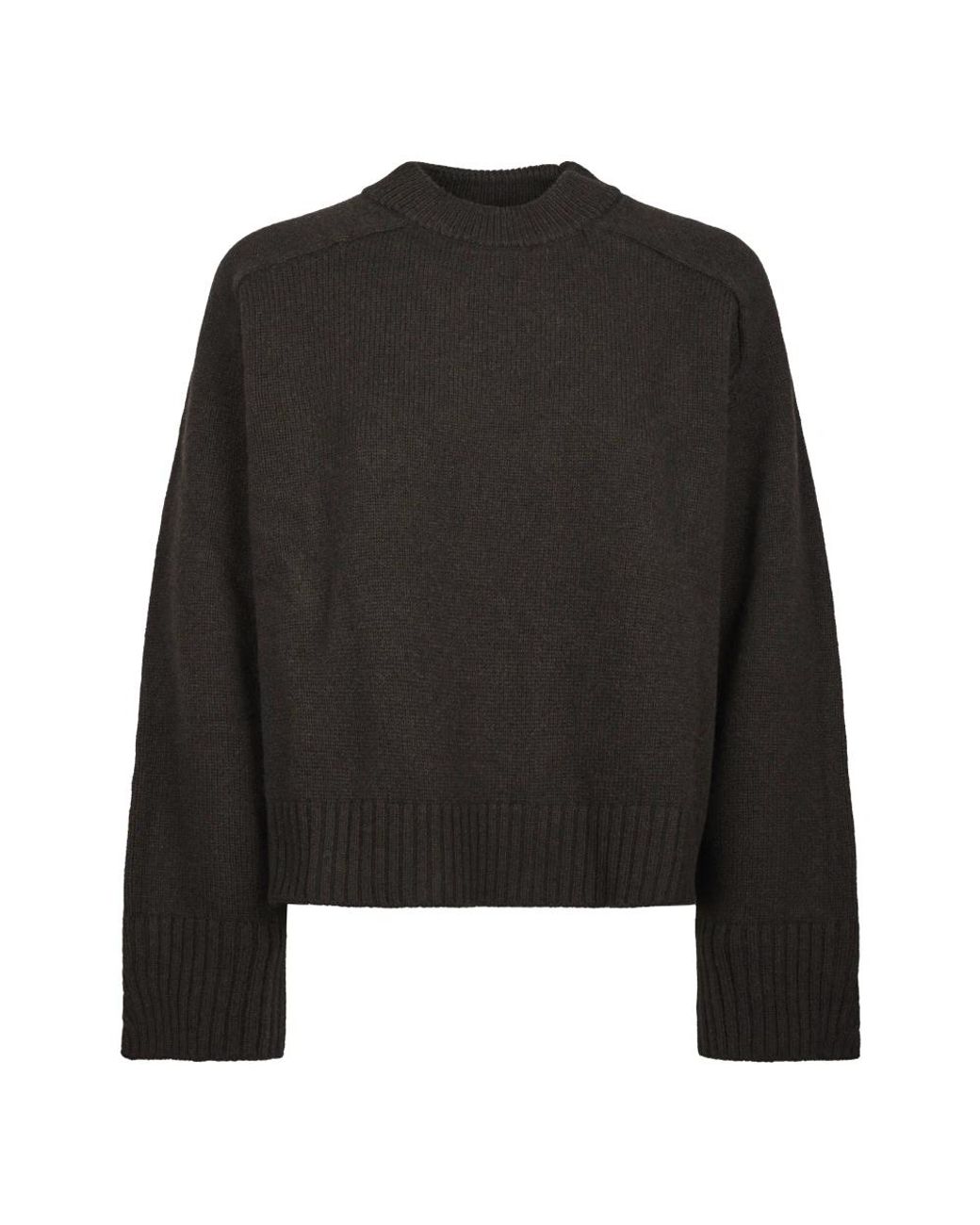 Soeur Black Round-Neck Knitwear