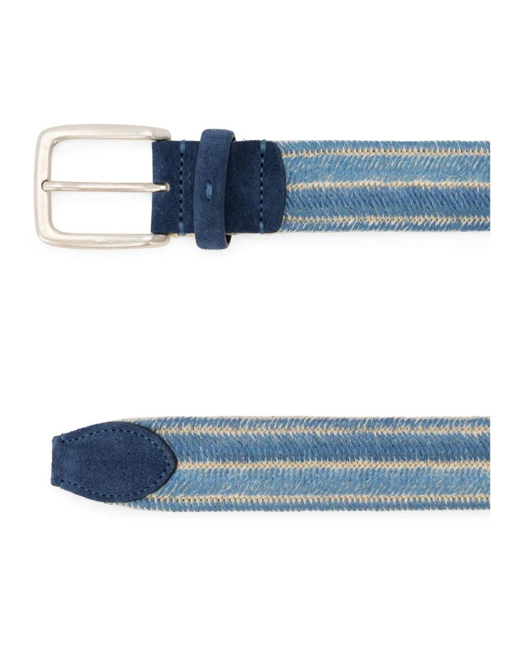 Moorer Blue Belts for men