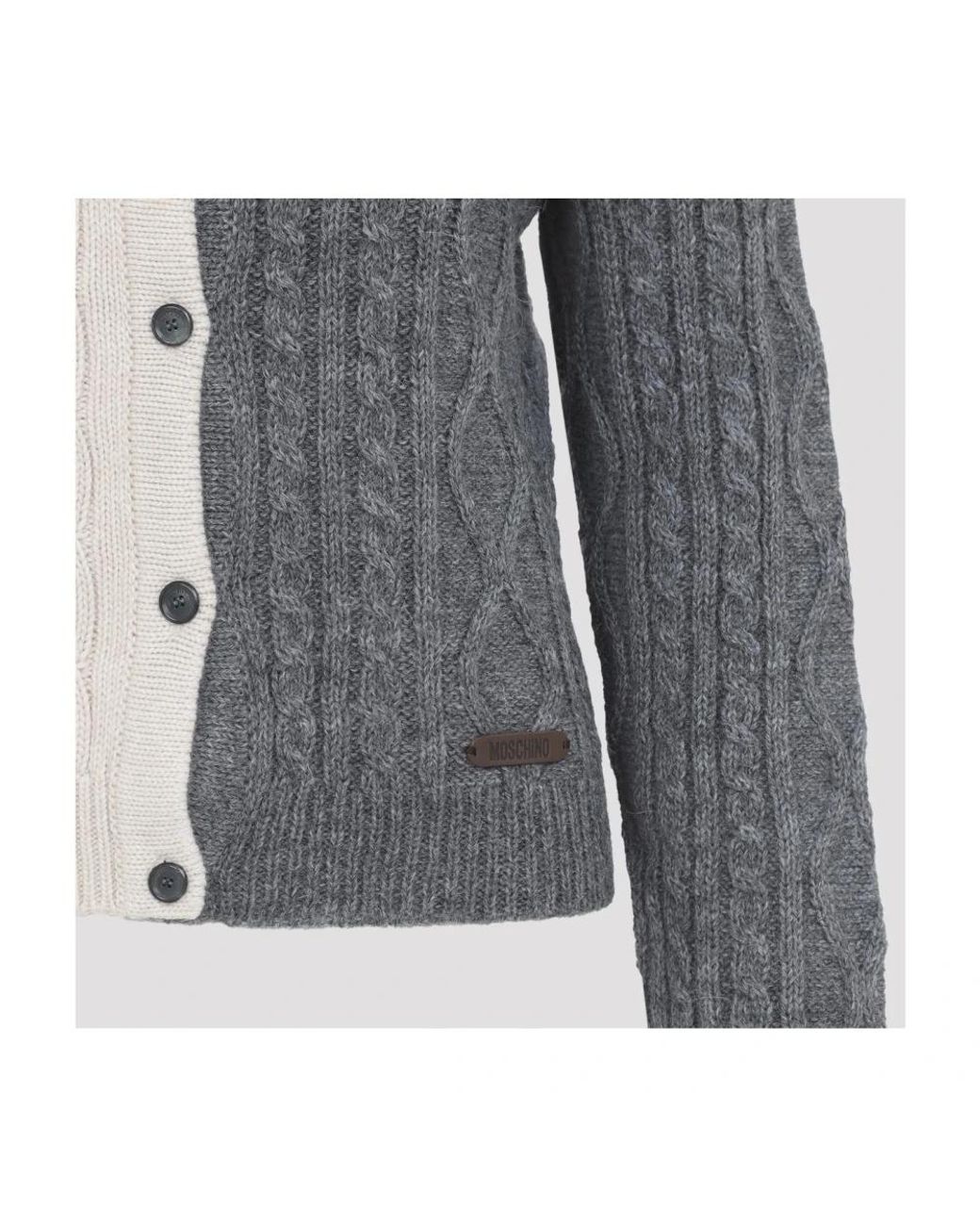Cardigans di Moschino in Blue