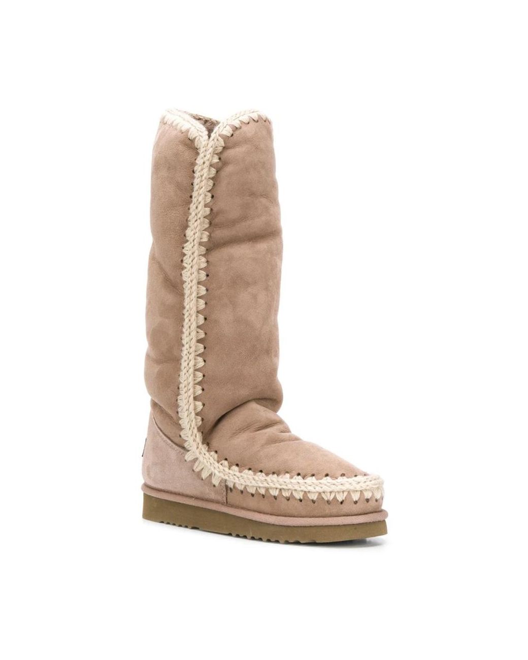 Mou Brown Winter Boots