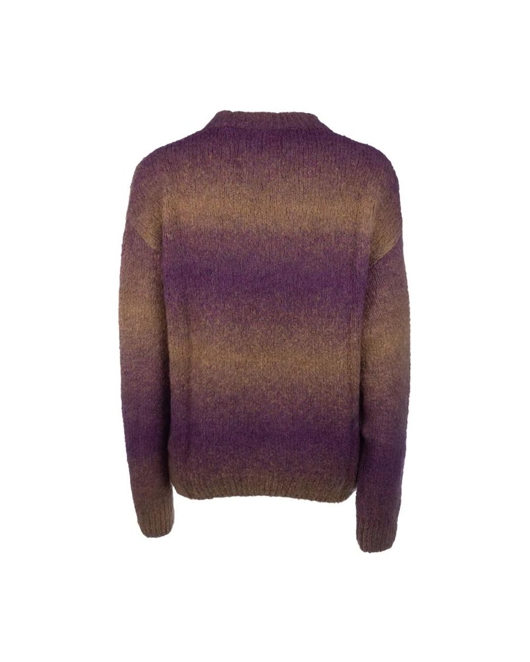 Gant Purple Round-Neck Knitwear for men