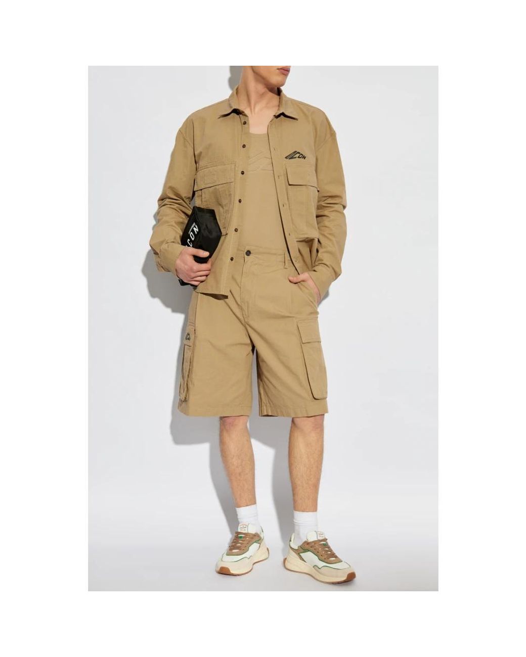 DSquared² Natural Casual Shirts for men