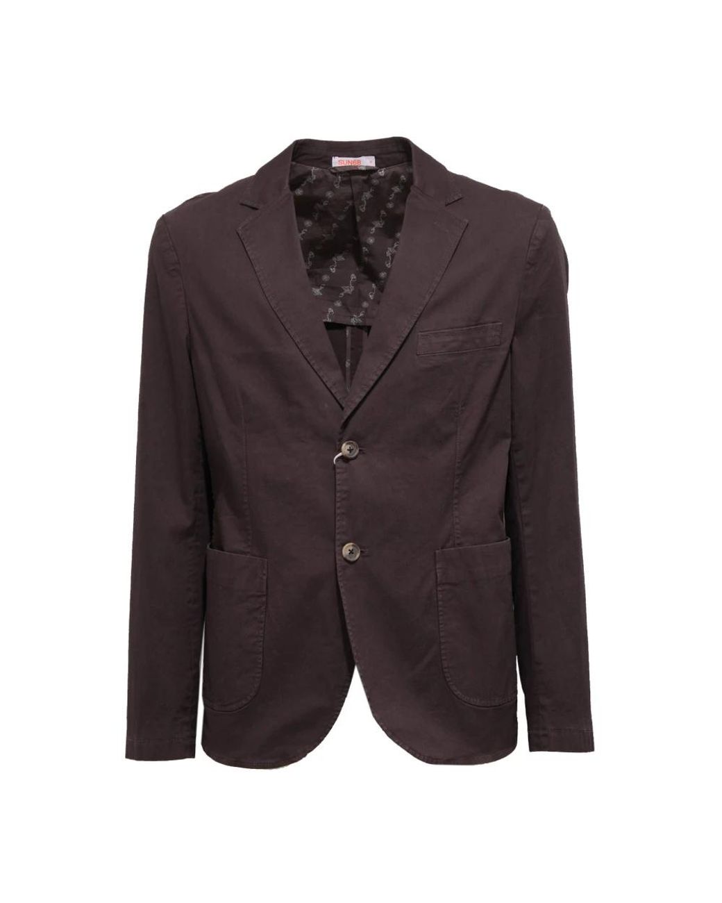 Sun 68 Blazers in het Black voor heren