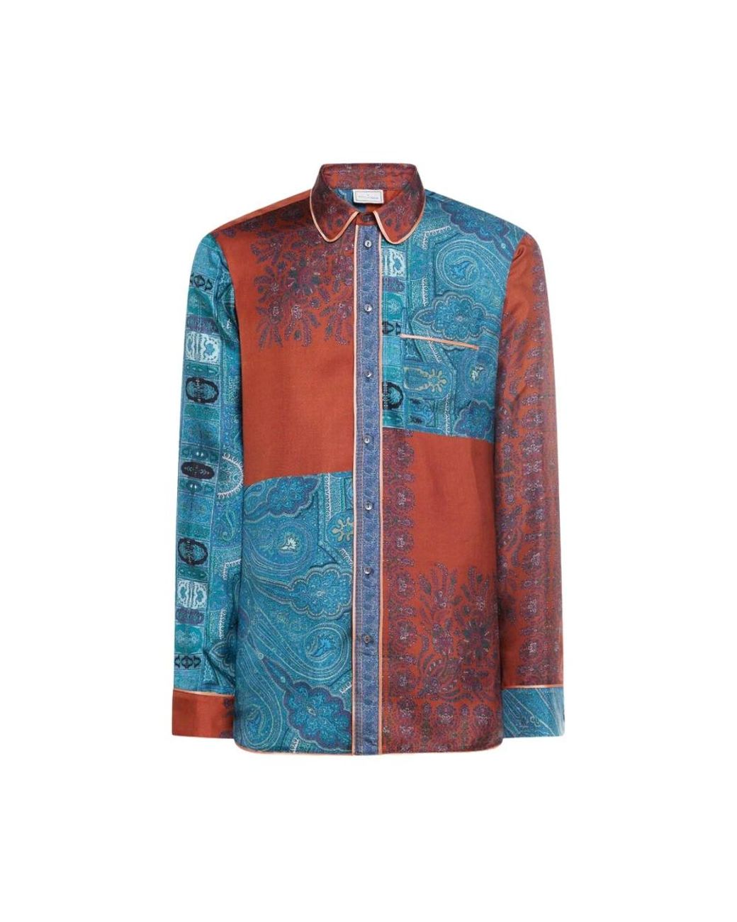 Pierre Louis Mascia Blue Casual Shirts for men