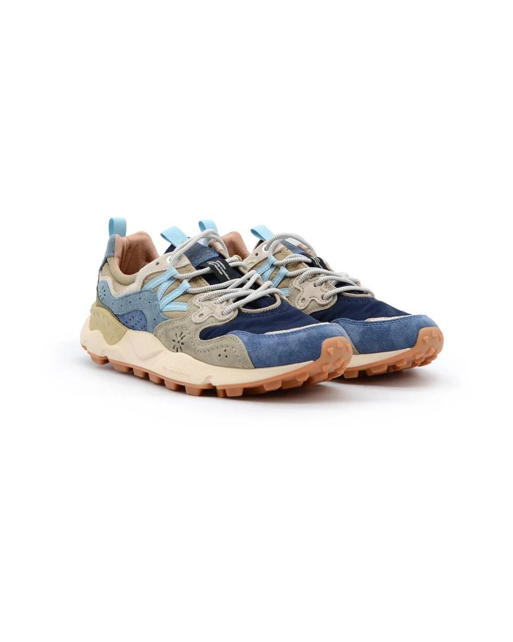 Flower Mountain Blue Sneakers for men